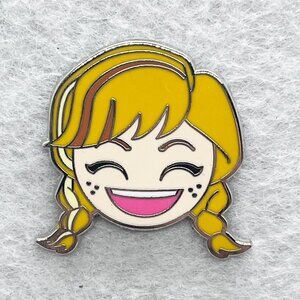🔮 5/$25 Disney Frozen Anna Laughing Emoji Pin